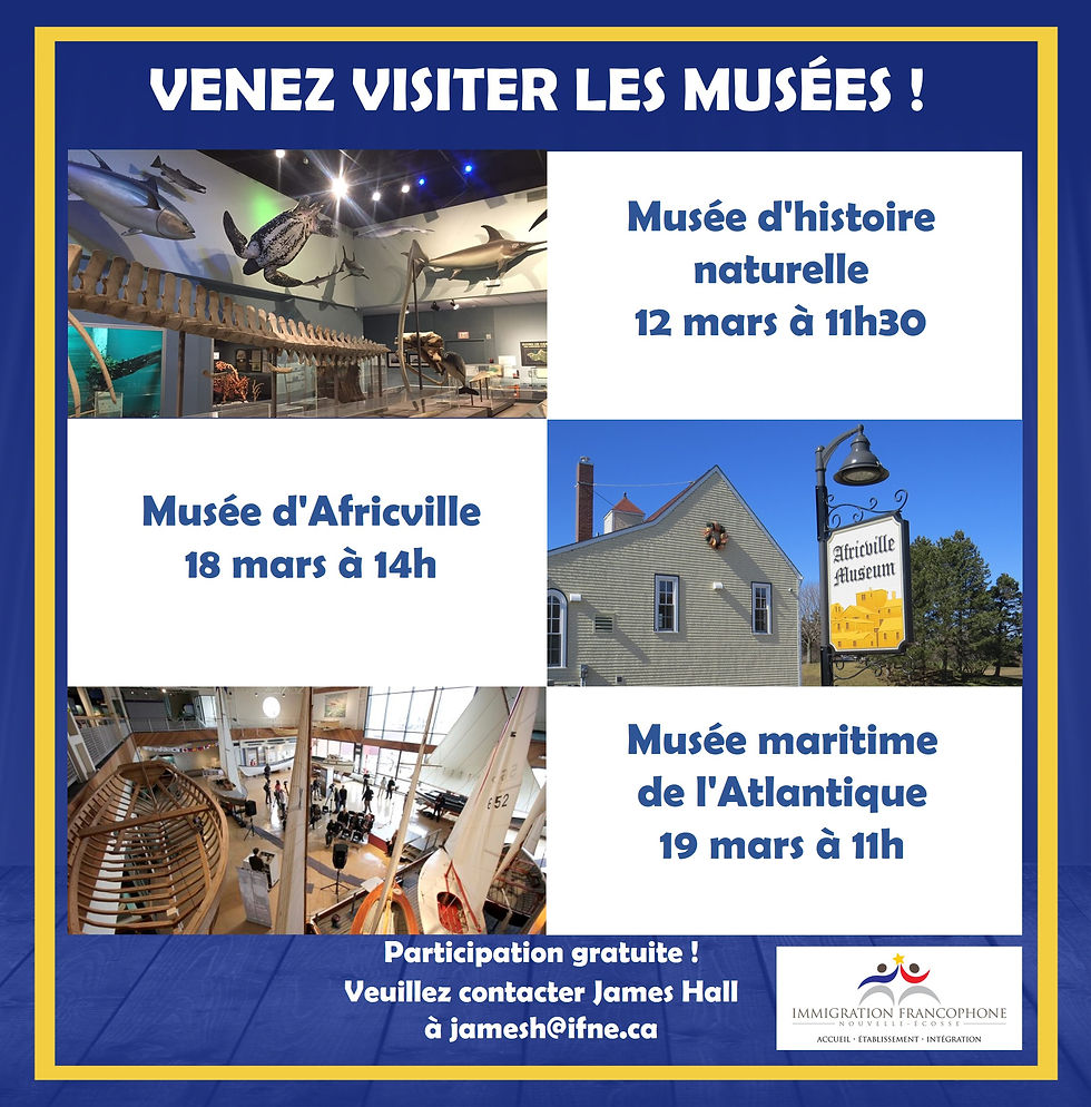 Visiter les musées !