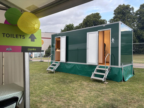 luxury portable toilet hire wales