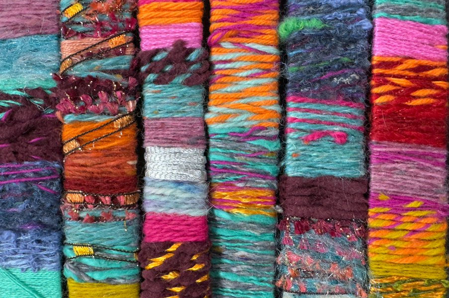 Exploring Fibre, Colour and Texture