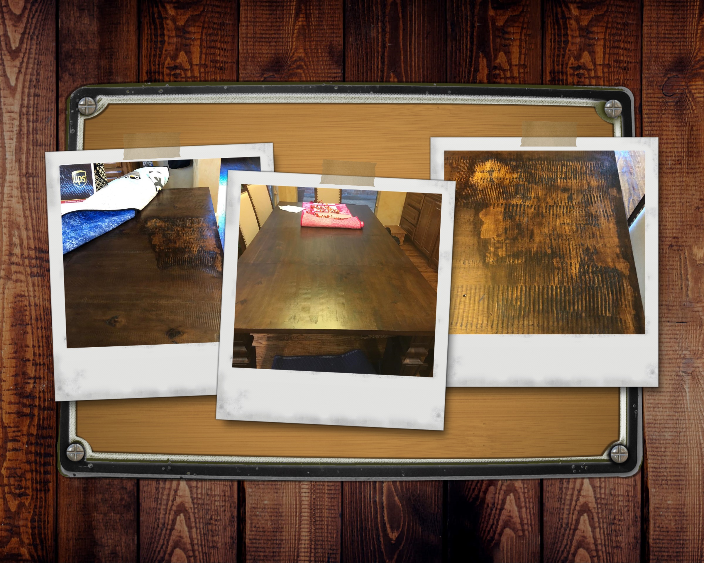 Burnt table