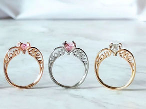 プロポーズリングMarry Me ♡&〇