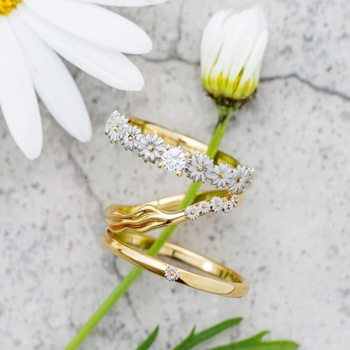 Marguerite Solitaire Ring / マーガレット ソリティアリング