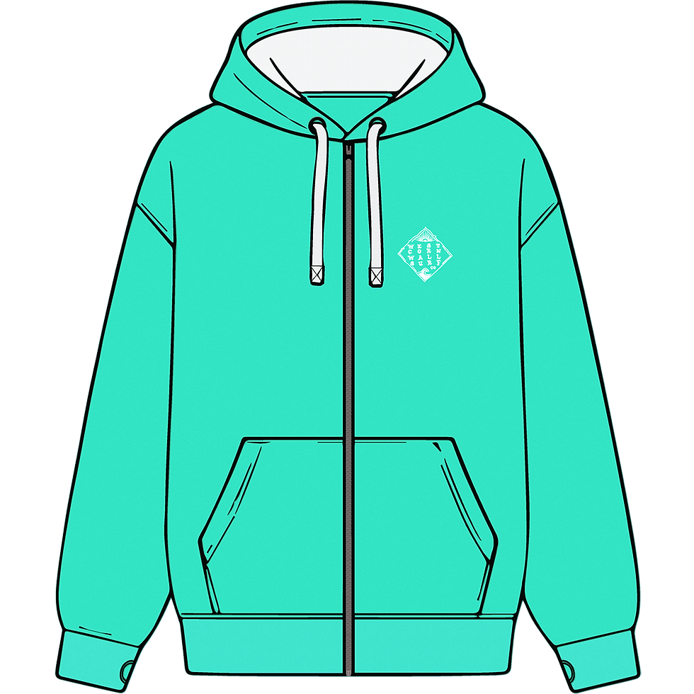 Thumbnail: Gumdrop Krystal Logo Zipped Custom Hoody