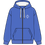 Thumbnail: Royal Melange Krystal Logo Zipped Custom Hoody