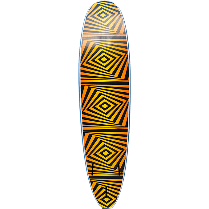 Thumbnail: Surfworx Hellcat 7'6 Mini Mal Soft Surfboard