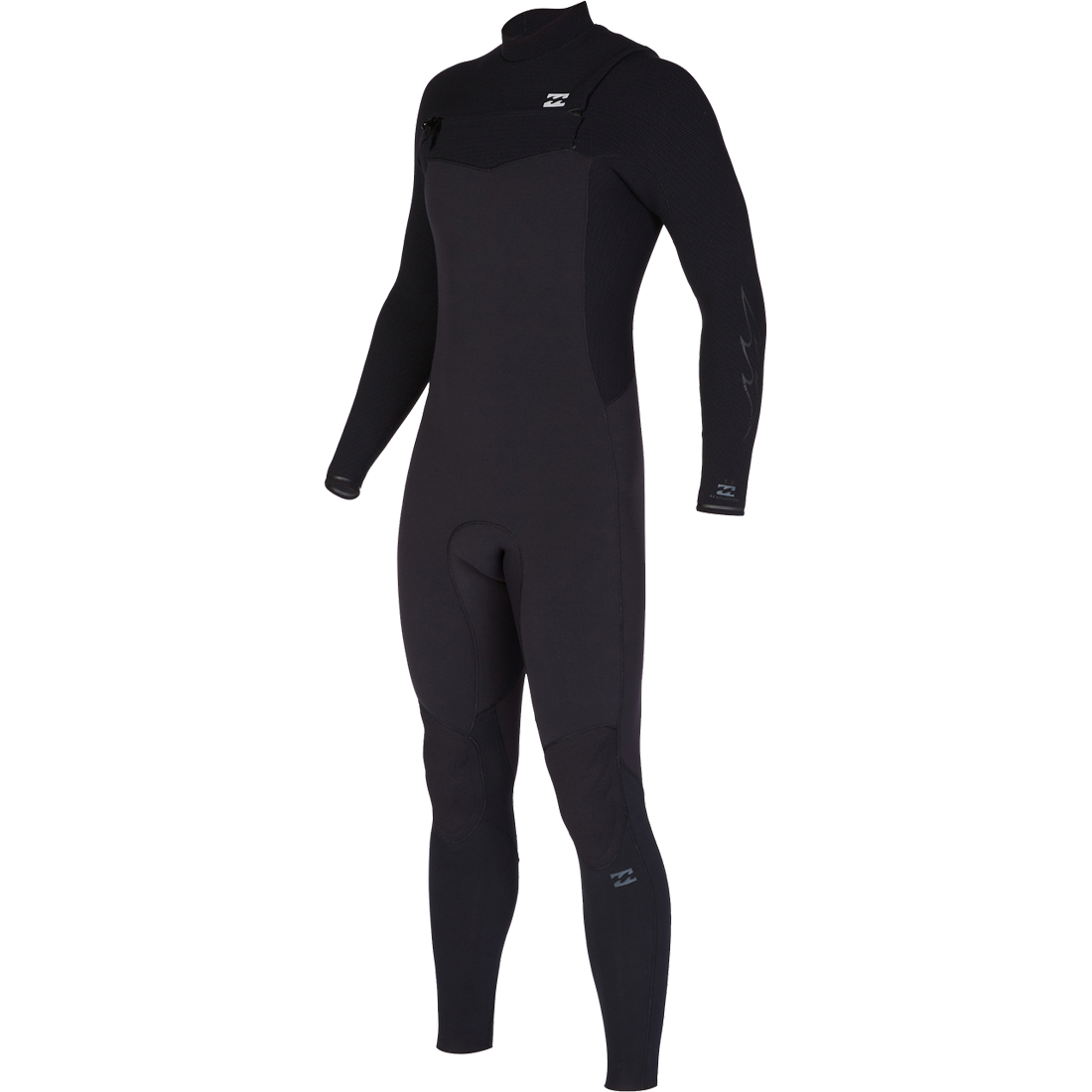 Billabong 4/3mm Mens Revolution Chest Zip Black