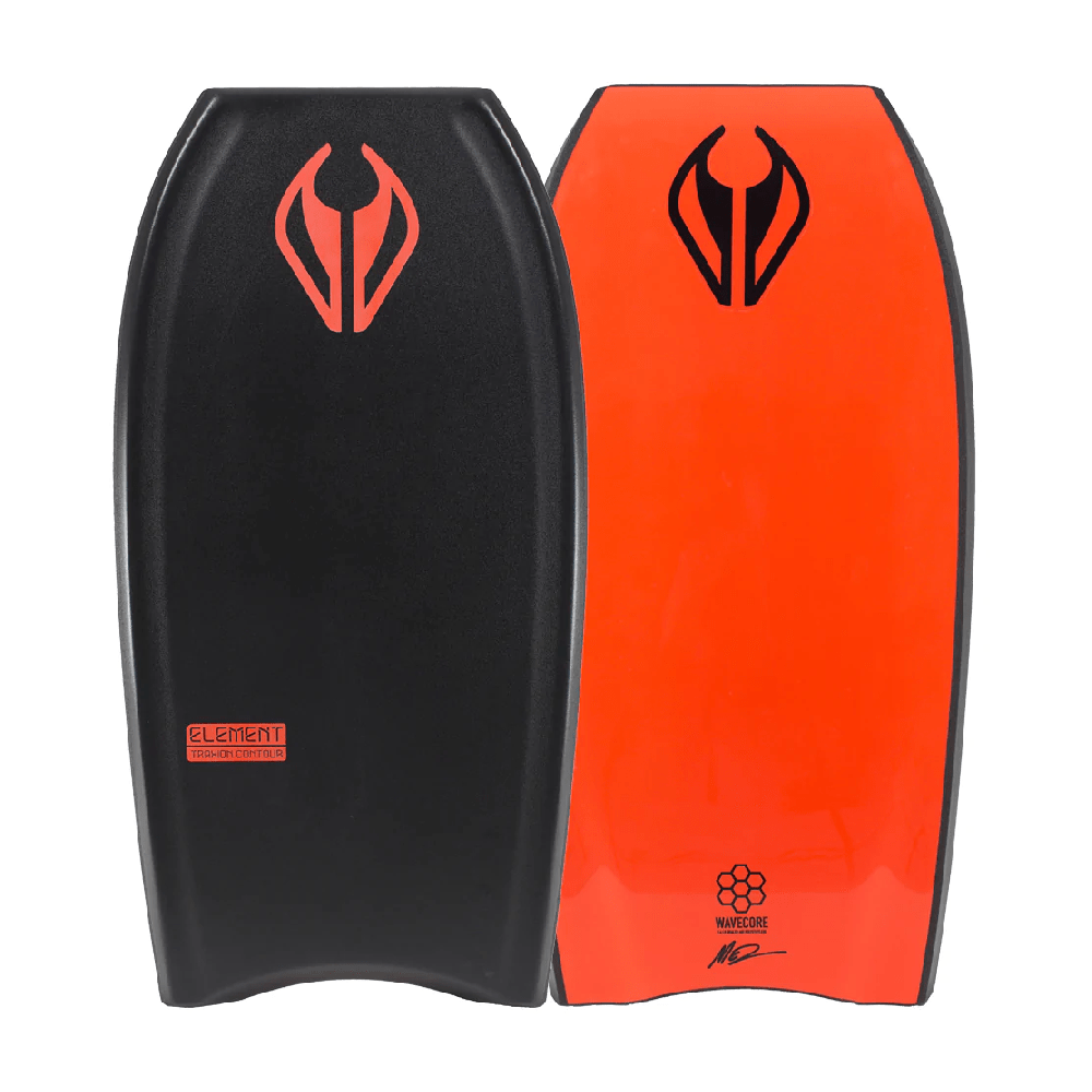 NMD Element Bodyboard in Black/Orange from