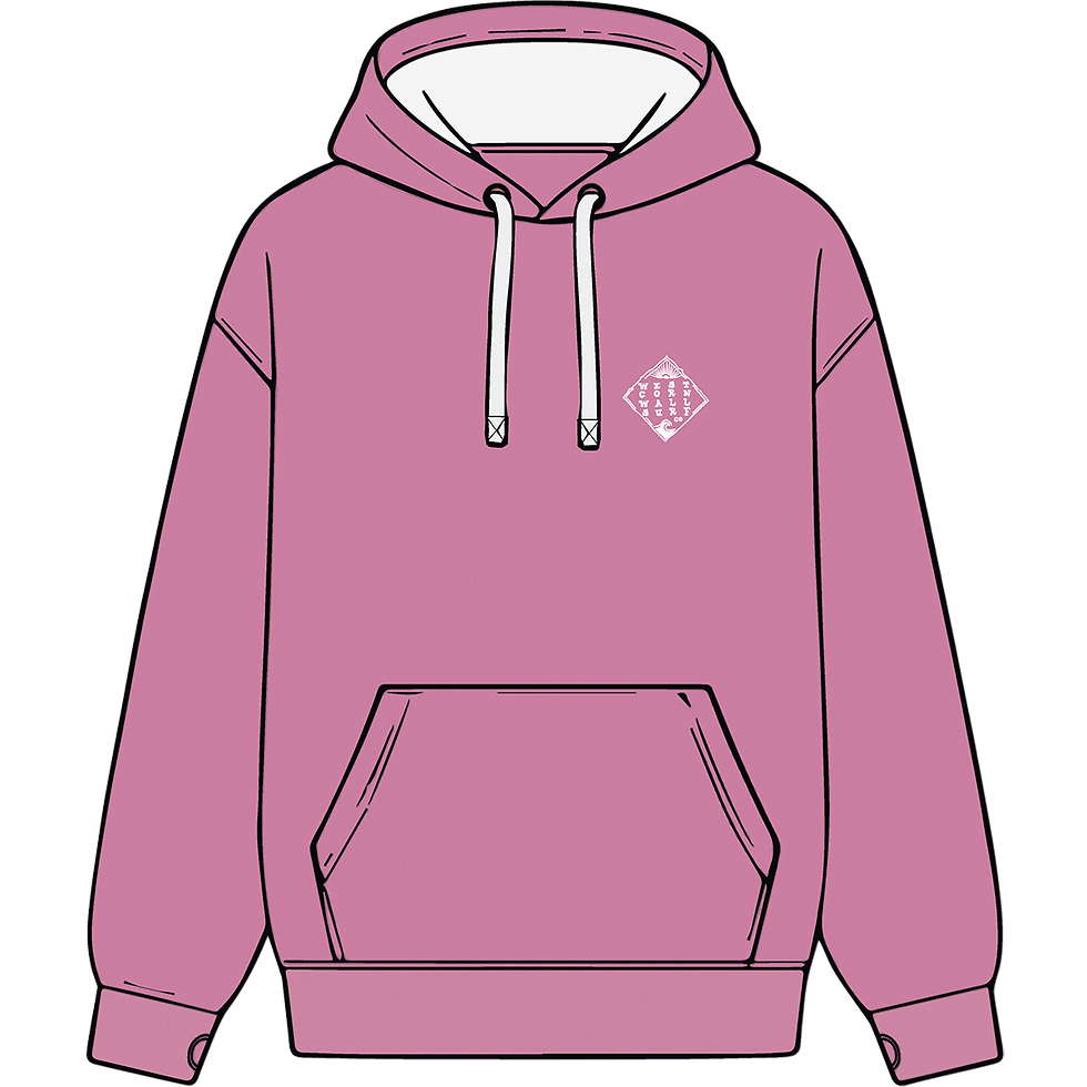 Thumbnail: Mulberry Krystal Logo Custom Hoody