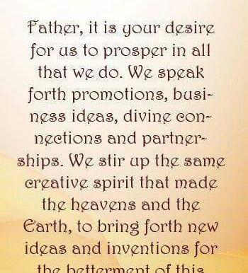 Prayers for Prosperity and Financial Blessings