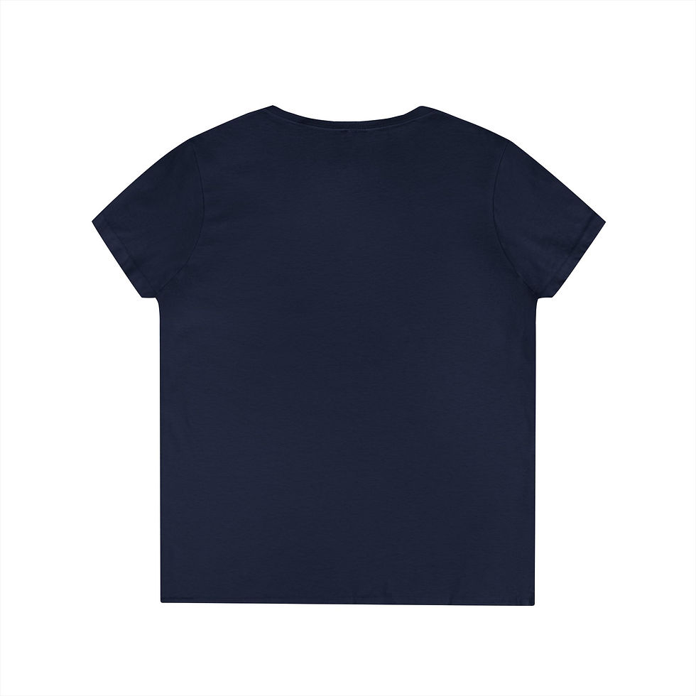 Thumbnail: Ladies' V-Neck T-Shirt - "Your Misogyny Is Showing" 