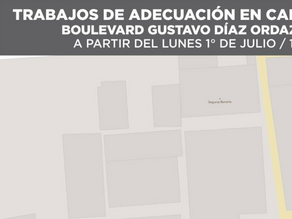 Restringirán vialidad en lateral de DÃaz Ordaz por adecuaciones