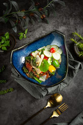 ถ่ายภาพอาหาร พร้อมออกแบบเมนูอาหารและเข้าเล่ม | Roxanne studio | THAILAND