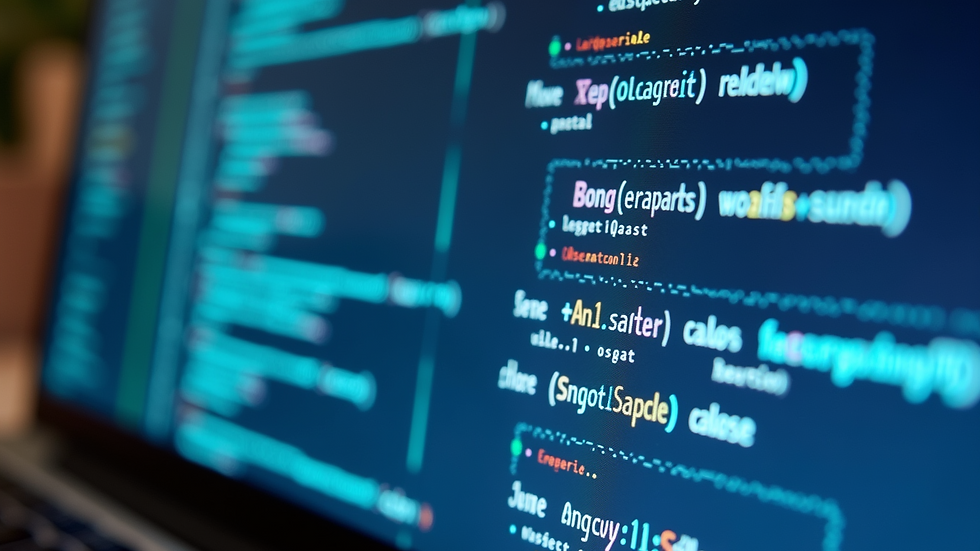 Close-up view of a computer screen displaying data encryption software