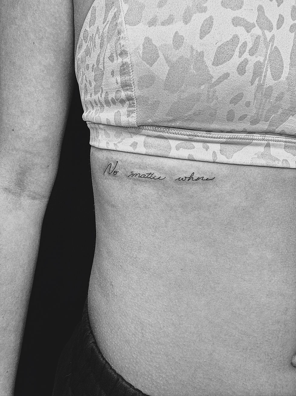 Handwriting Tattoo by Gillian