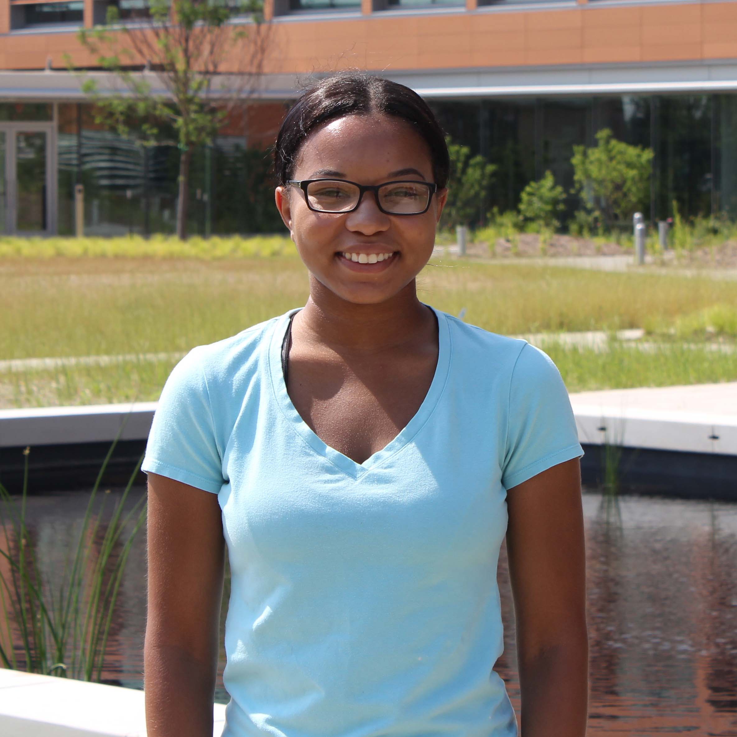 Halley Fowler, 2016 REU student