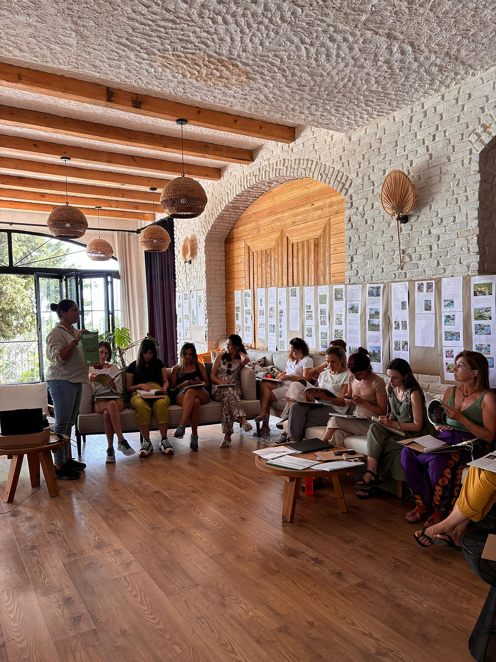 Learning in Nature ile 4 günlük kurstayız