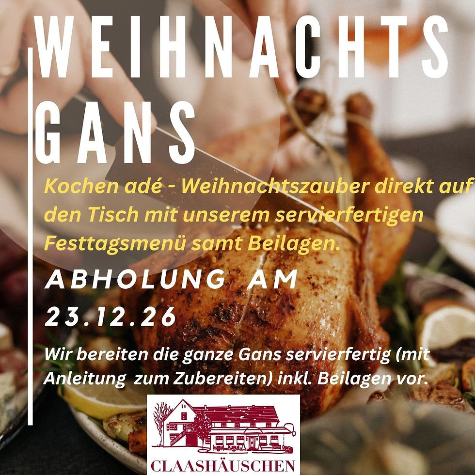 Weihnachtsgans 2026