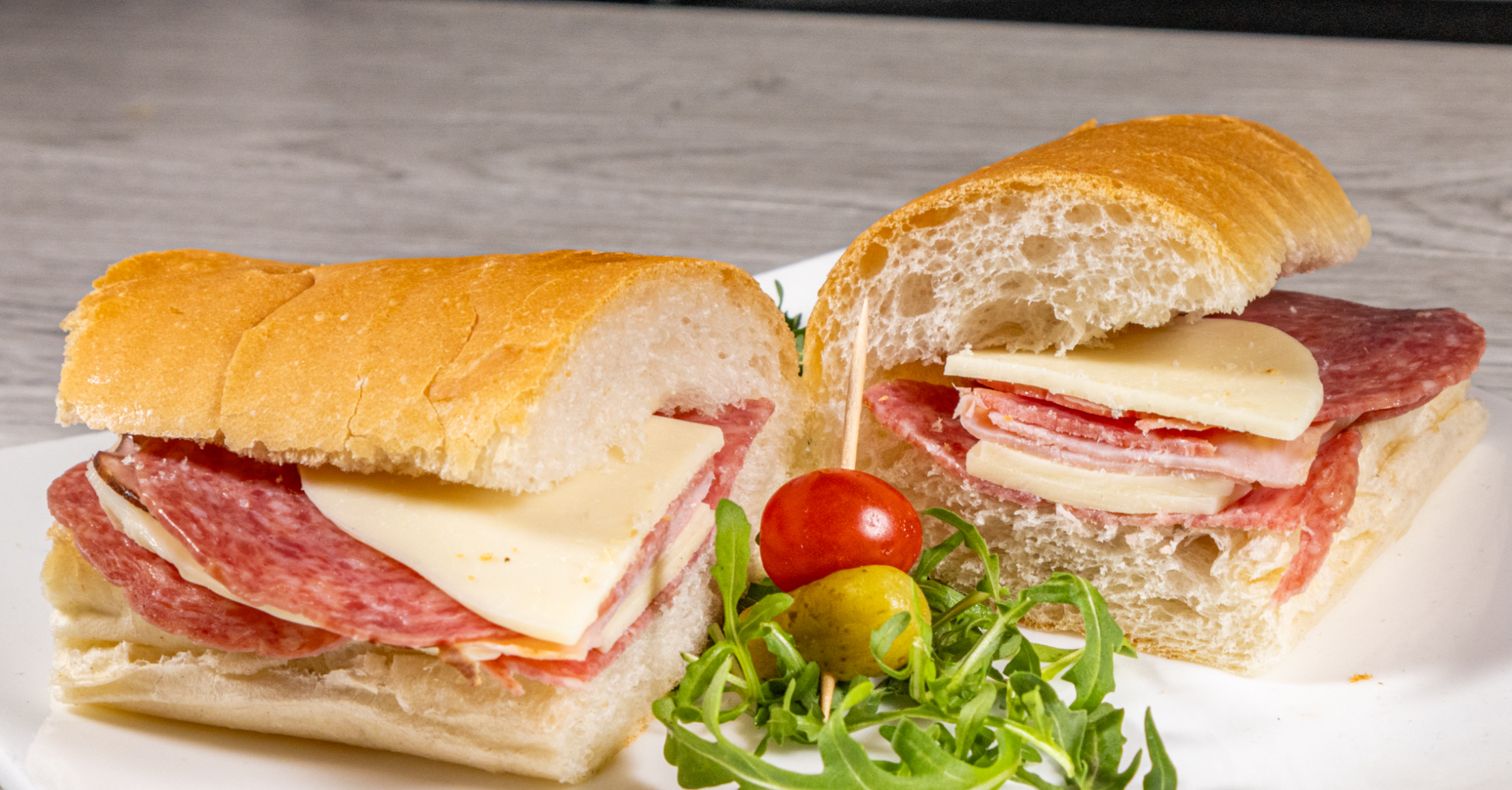 Arranged Food and Objects