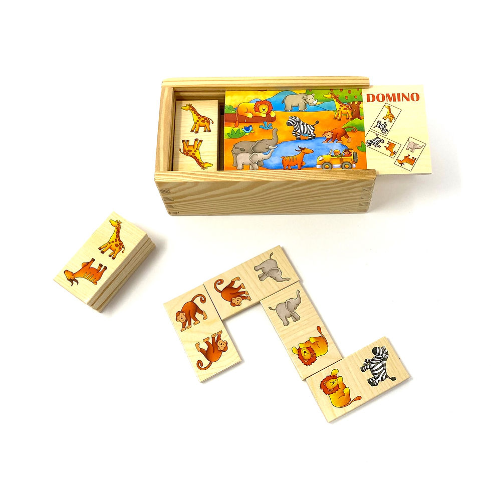 Safari Dominos for toddlers