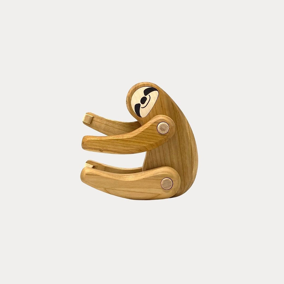 Bajo Sloth, animals for baby room