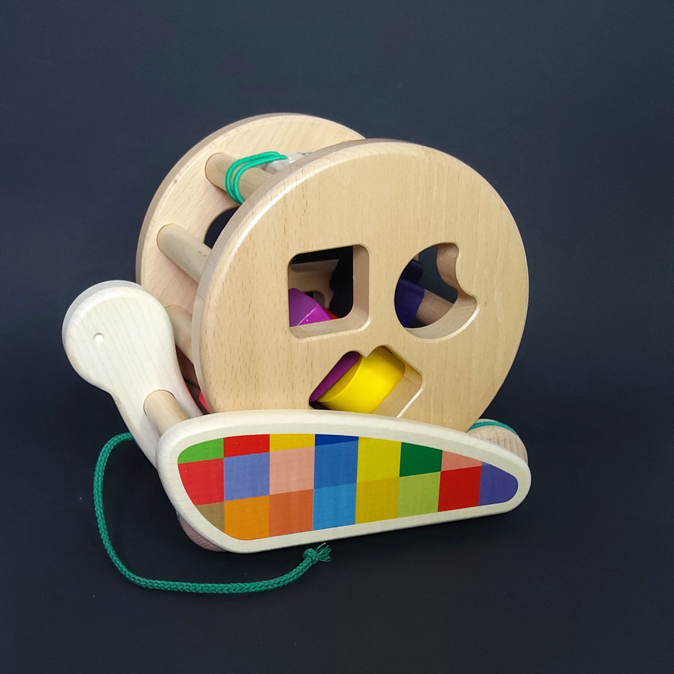 Natural Rainbow Snail Sort roller