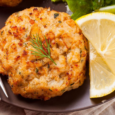 Salmon Fishcakes with Sweet Potato Wedges and Lime and Mint Dipping Sauce 
