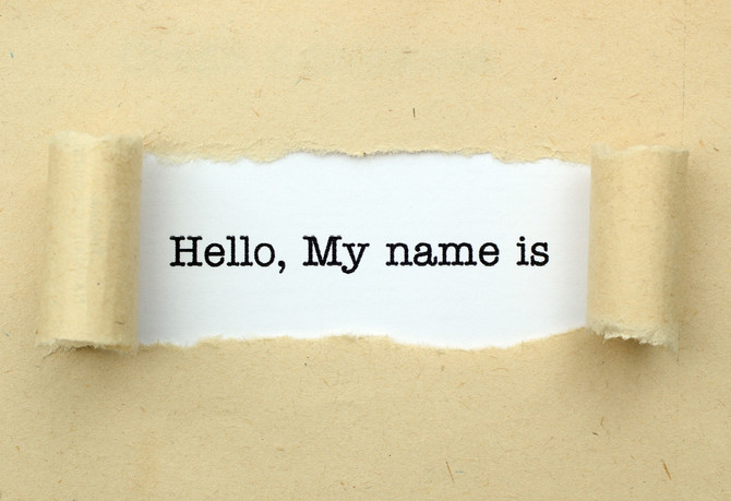 A NAME BY ANY OTHER NAME