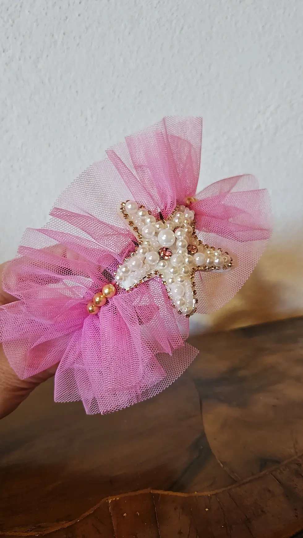 Miniatura: The seashell and pearls collar