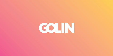 Golin PR logo with gradient background