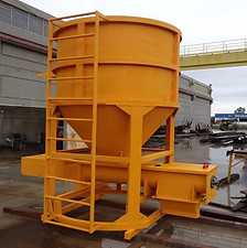 Helezonlu Beton Besleme Kovaları