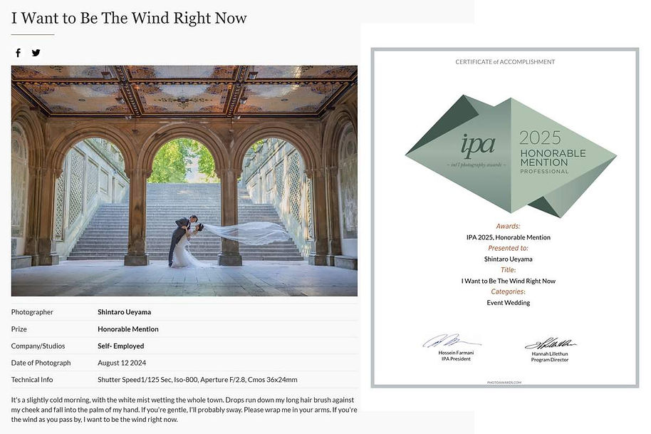 2 IPA Awards 2025 Wedding