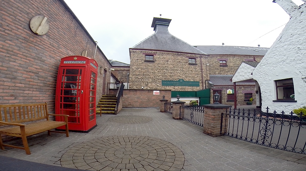 Destilaria Bushmills.