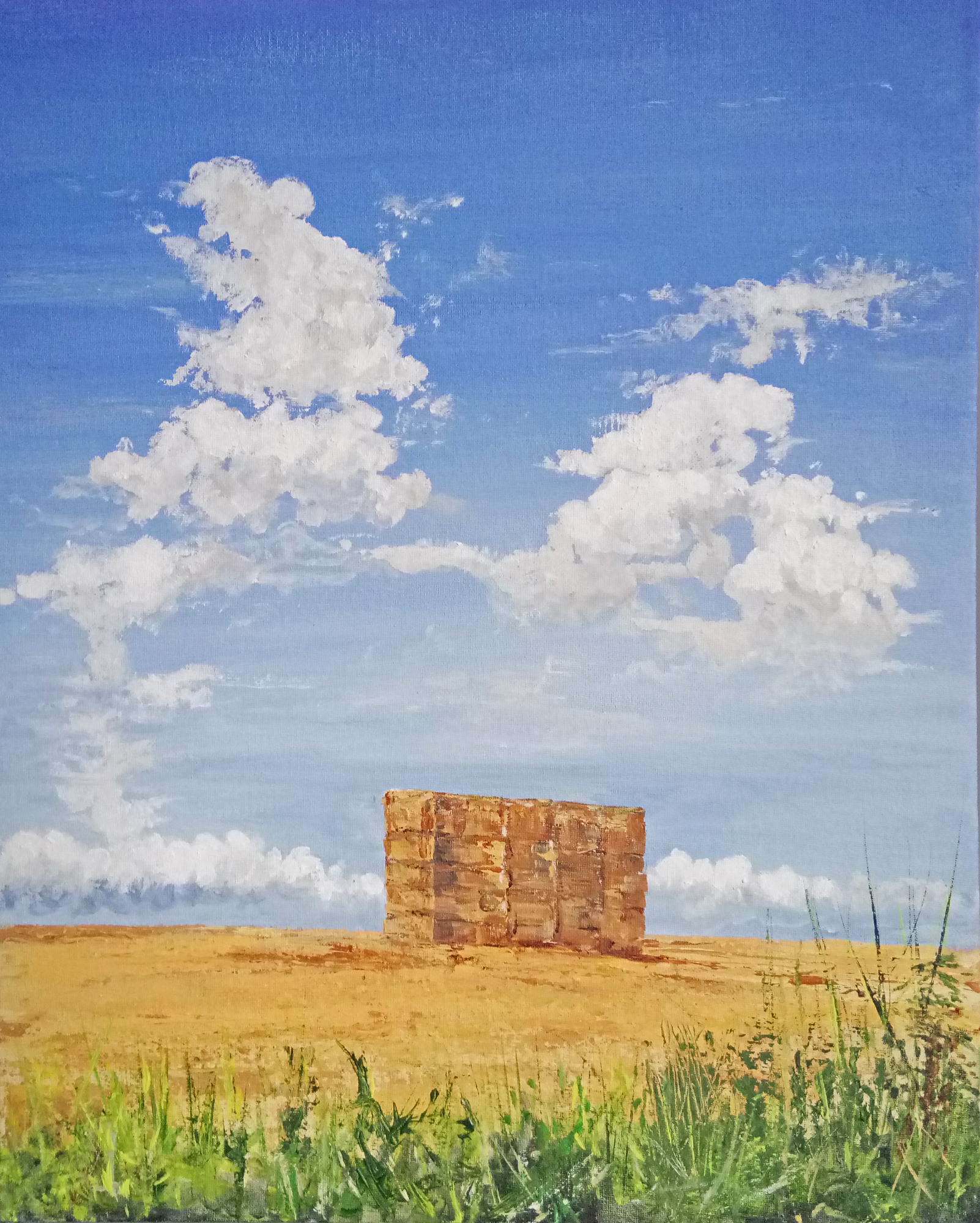 "Hay Bale - Summer 2018"