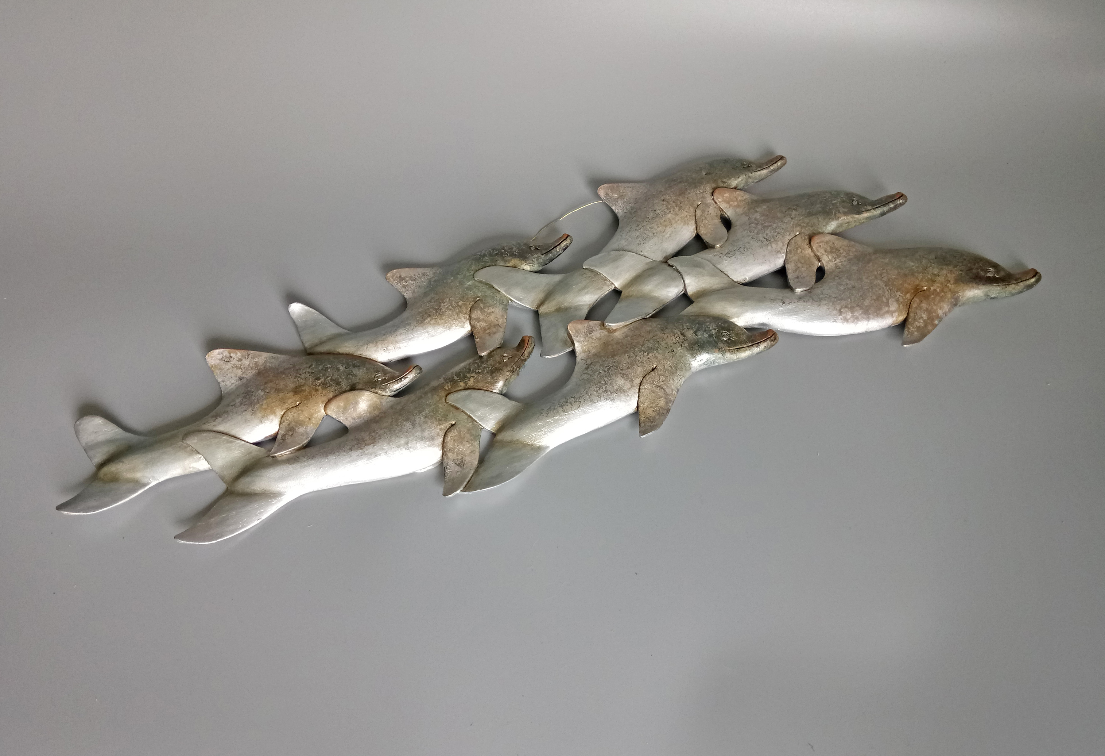 Pod of Silver Dolphins