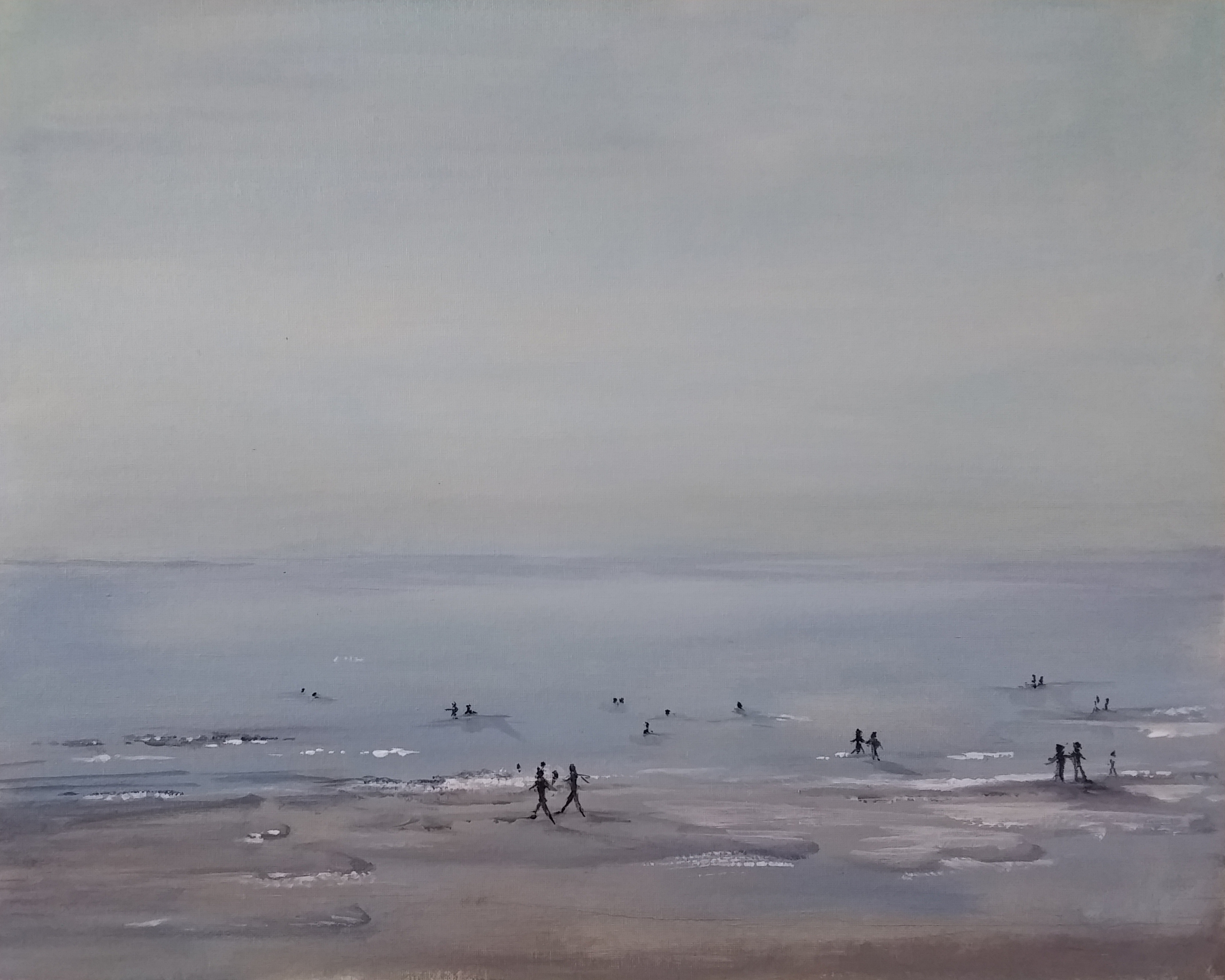 "Evening Dip"