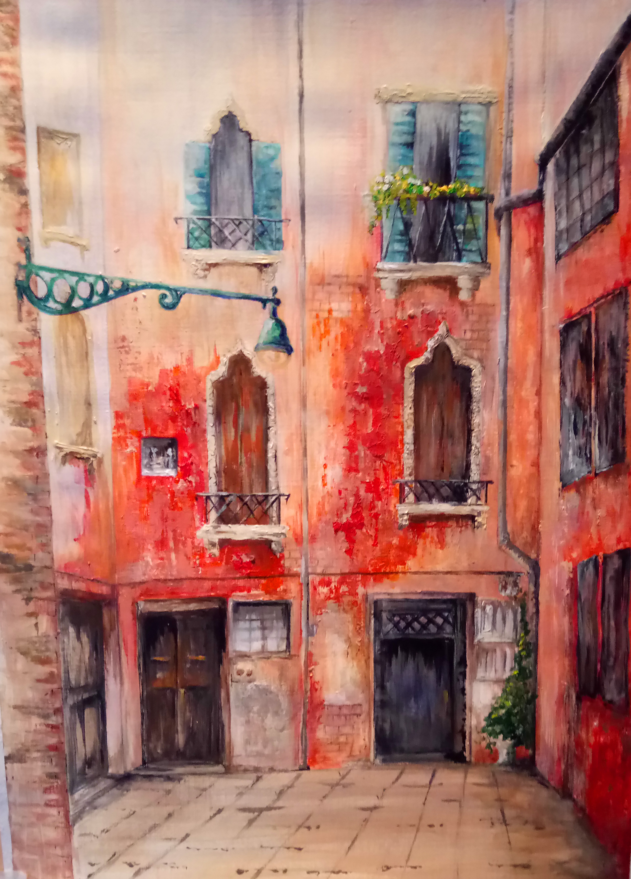 "Venetian Courtyard No. 1"