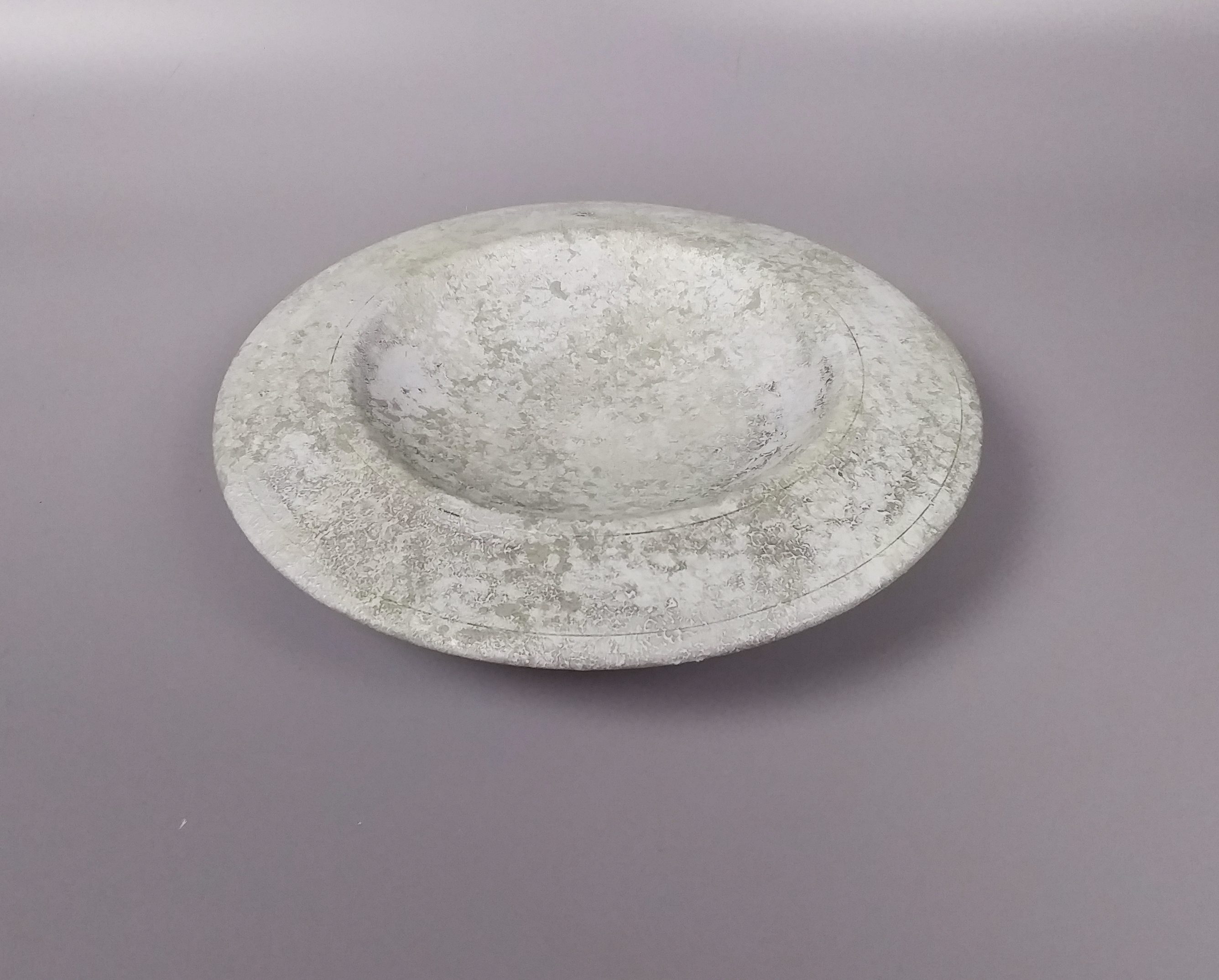 Blue Grey Stone Effect Dish
