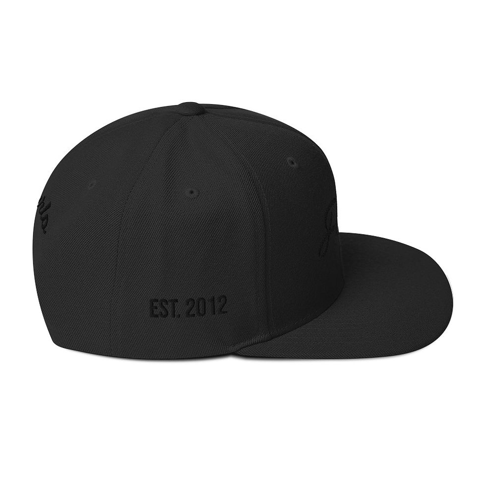 Thumbnail: Blacked Out Flyrlo' Snapback Hat