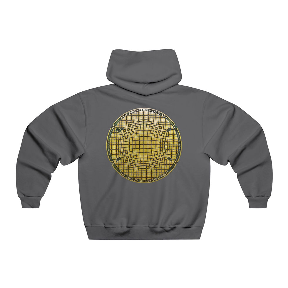 Thumbnail: Gold Manhole Cover Hooded Sweatshirt
