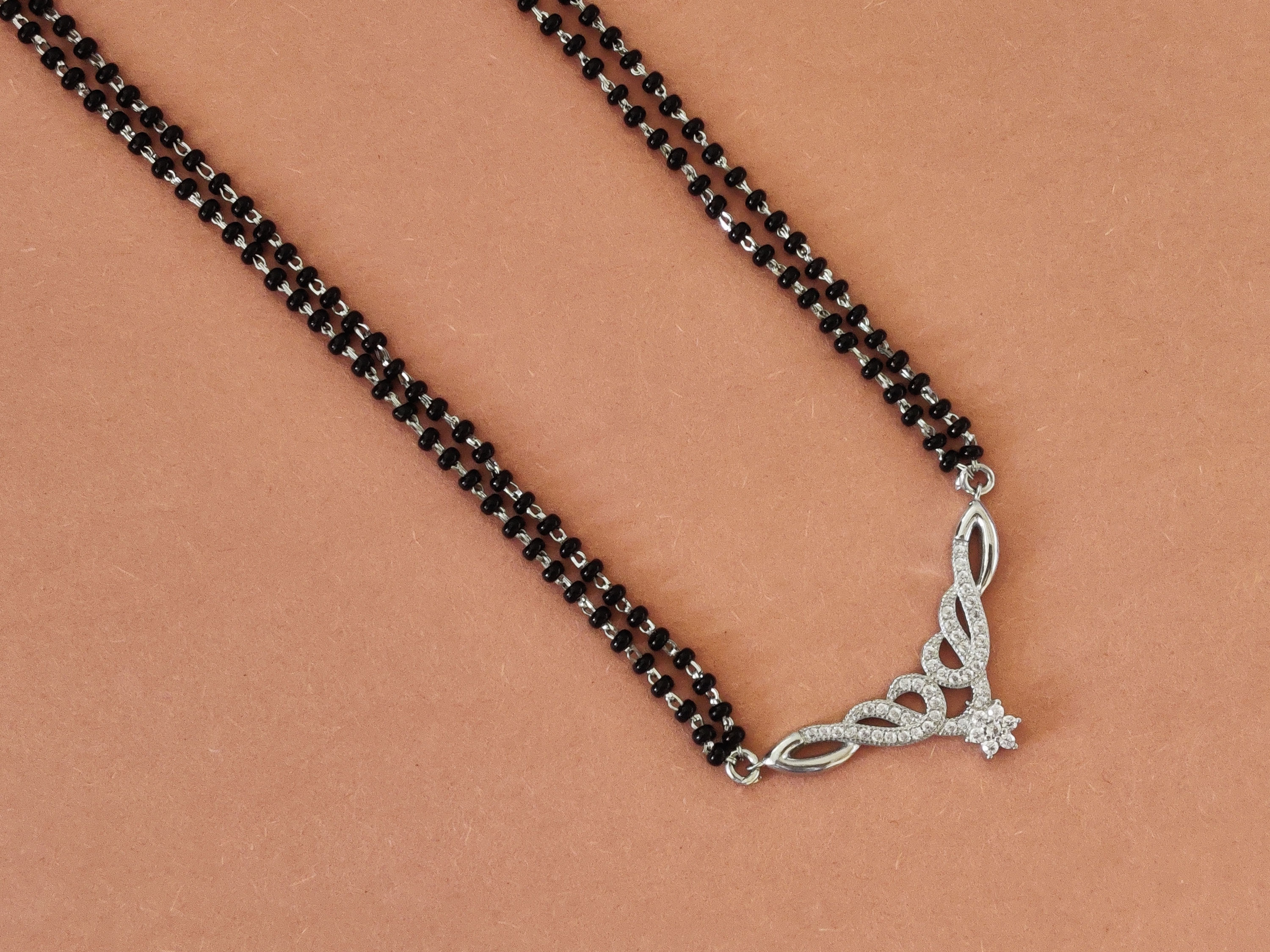 Refined Floral & Infinity Mangalsutra