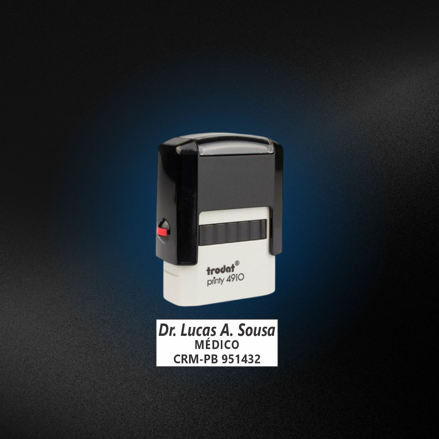 Carimbo Trodat Printy 4910 P2 - 26x9mm