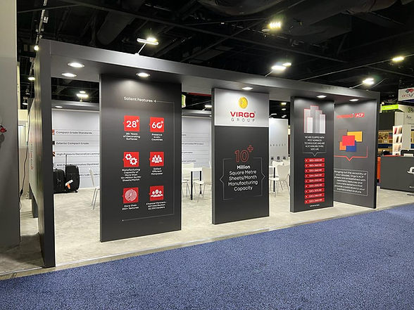 image of a custom booth, Red Rock Ehibts Client