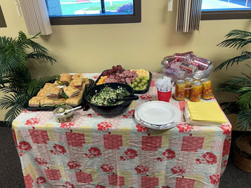 Dinner for staff provided by BMMS PTSA at the Bridging Night