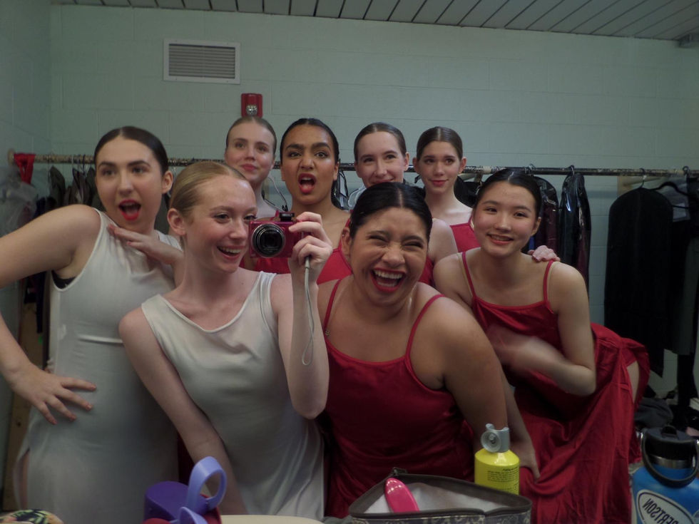 group photo at grier