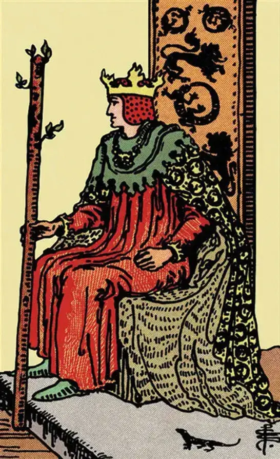 بطاقة ملك العصا