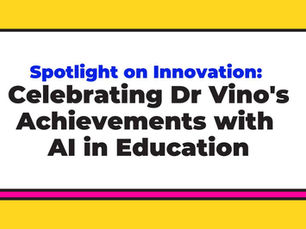 Enhancing Student Engagement: Dr. Vino's Case Study on Integrating AI into Education