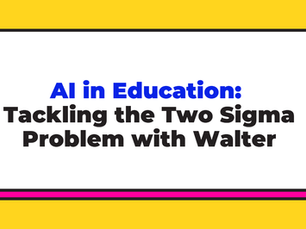 AI in Education: Tackling the Two Sigma Problem with Walter