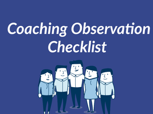 Coaching Observation Checklist