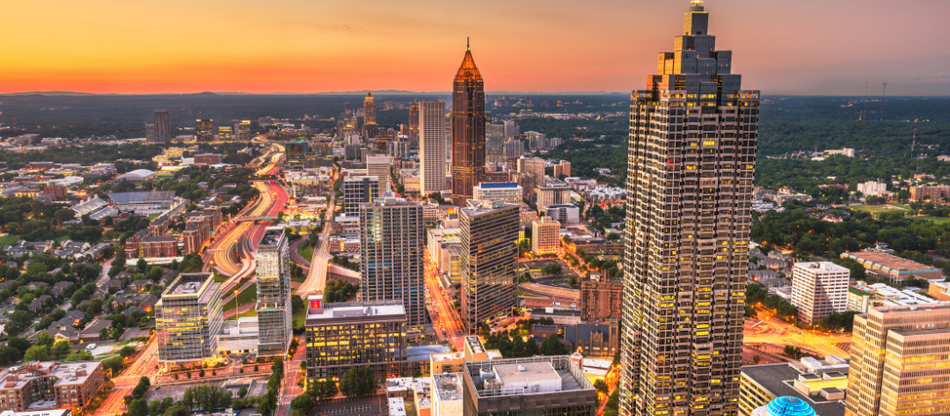 Atlanta metro business submarkets showing where to buy a business in Atlanta
