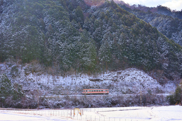 雪景点描